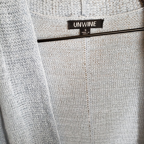 7 Seasons Unwine Solid Woven Knit Cardigan - Picture 4 of 8